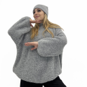 maglione modello over lie